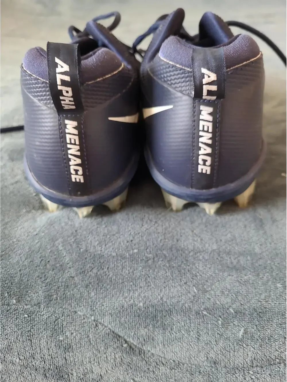 Nike Alpha Menace Pro Low TD Football Cleats Men's 12.5 Athletic Shoes SEE DESCR